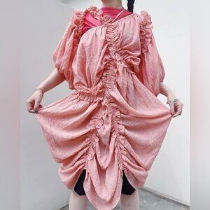 Pink Ruched Dress BNWOT